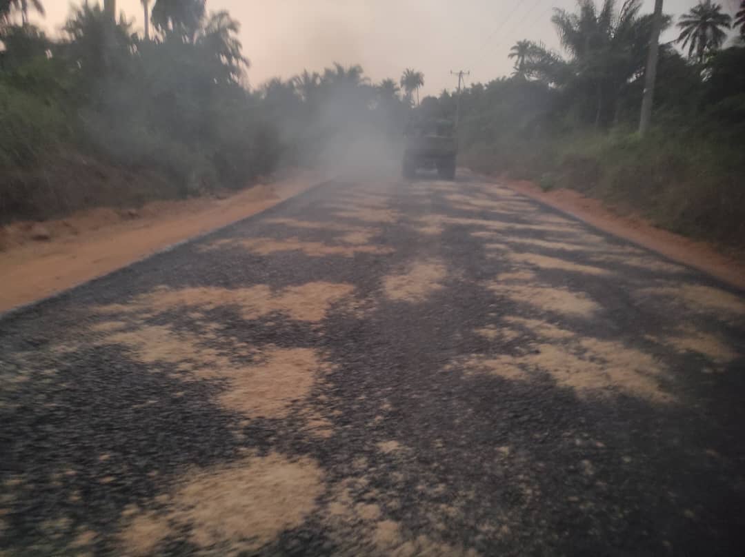 Priming of road at odoha @ahaoda local local government rivers State for rivers State government