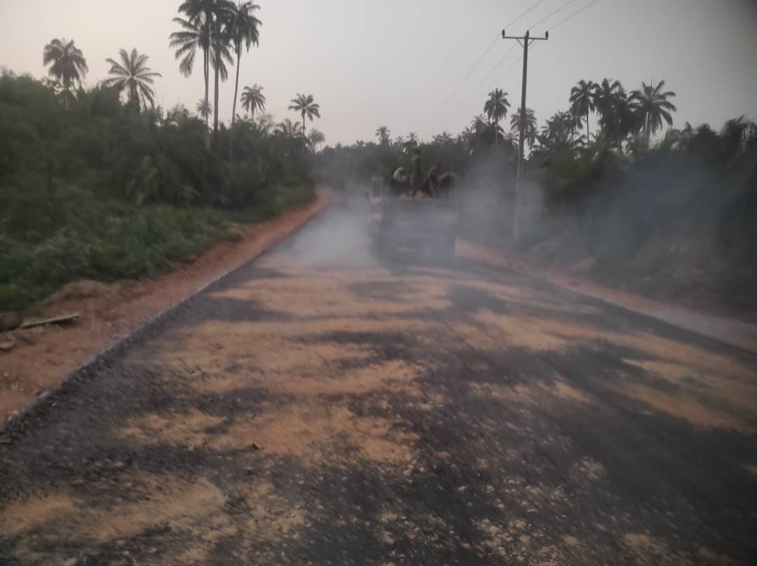 Priming of road at odoha @ahaoda local local government rivers State for rivers State government